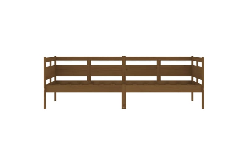 Sohvasänky hunajanruskea täysi mänty 80x200 cm - Ruskea - Huonekalut - Sohva - Vuodesohva