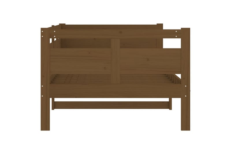 Sohvasänky hunajanruskea täysi mänty 90x200 cm - Ruskea - Huonekalut - Sohva - Vuodesohva