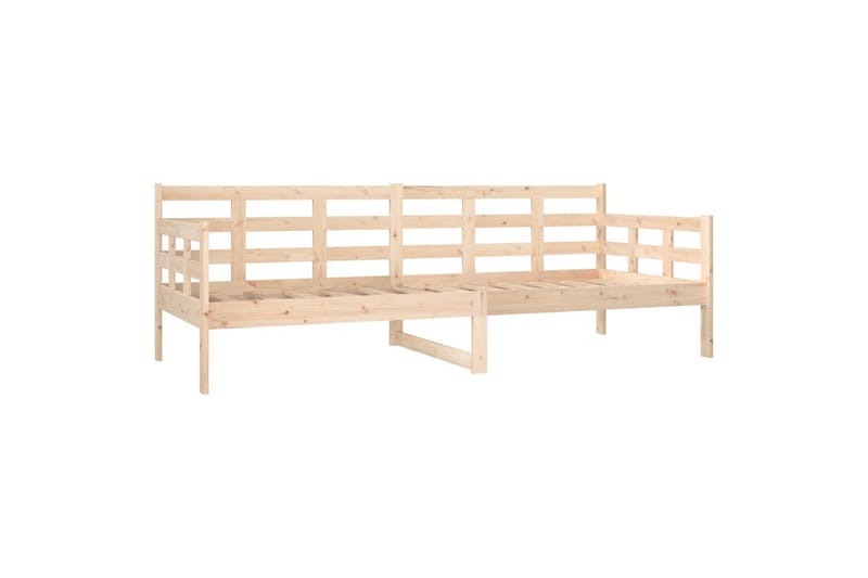 Sohvasänky täysi mänty 80x200 cm - Ruskea - Huonekalut - Sohva - Sohvasängyt