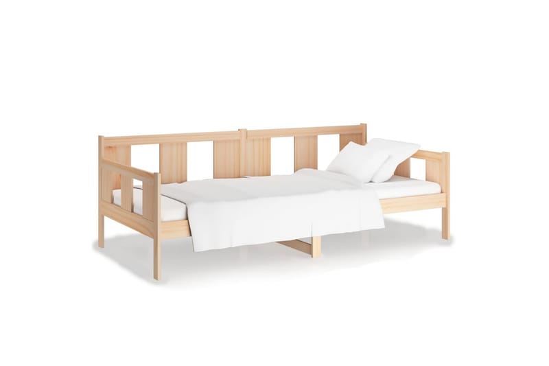 Sohvasänky täysi mänty 90x190 cm - Ruskea - Huonekalut - Sohva - Vuodesohva