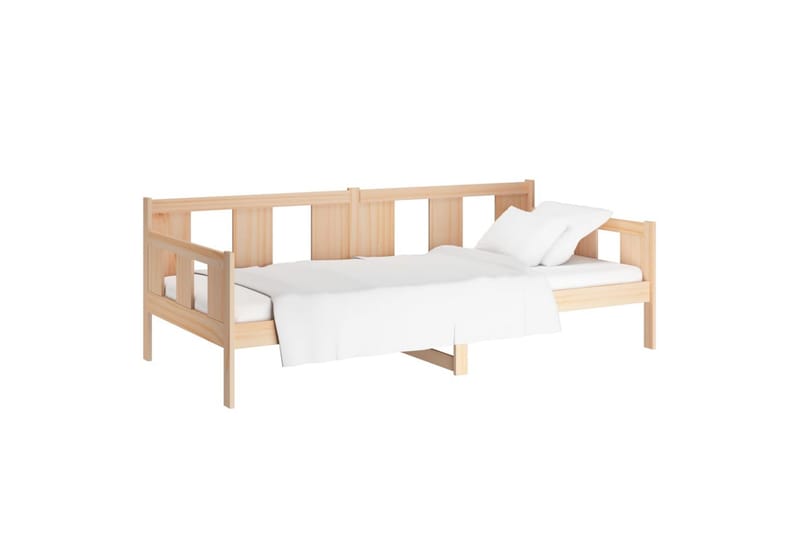 Sohvasänky täysi mänty 90x190 cm - Ruskea - Huonekalut - Sohva - Vuodesohva