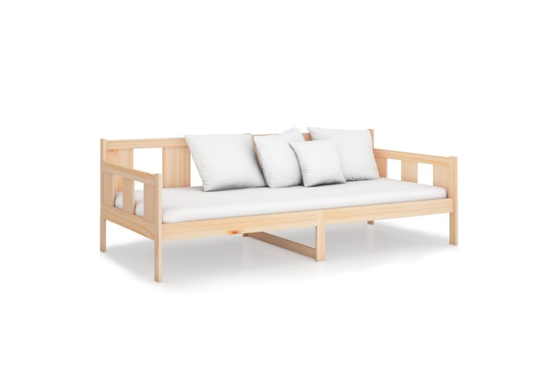Sohvasänky täysi mänty 90x190 cm - Ruskea - Huonekalut - Sohva - Vuodesohva