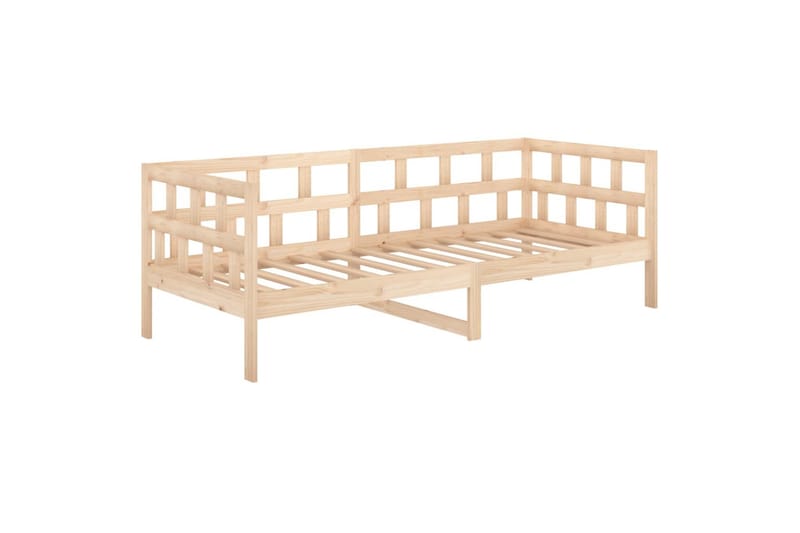 Sohvasänky täysi mänty 90x190 cm - Ruskea - Huonekalut - Sohva - Sohvasängyt