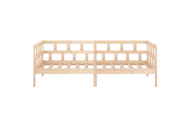 Sohvasänky täysi mänty 90x190 cm - Ruskea - Huonekalut - Sohva - Sohvasängyt