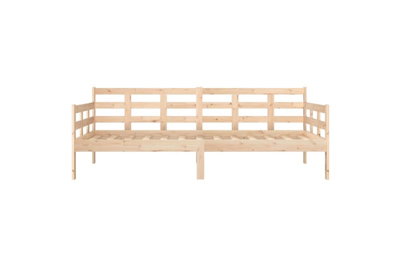 Sohvasänky täysi mänty 90x190 cm - Ruskea - Huonekalut - Sohva - Sohvasängyt