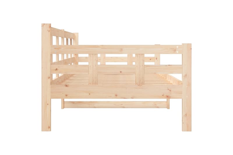 Sohvasänky täysi mänty 90x190 cm - Ruskea - Huonekalut - Sohva - Sohvasängyt