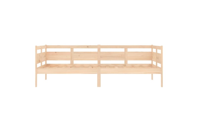 Sohvasänky täysi mänty 90x200 cm - Ruskea - Huonekalut - Sohva - Sohvasängyt