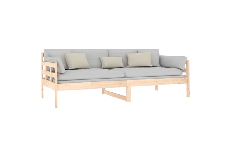 Sohvasänky täysi mänty 90x200 cm - Ruskea - Huonekalut - Sohva - Sohvasängyt