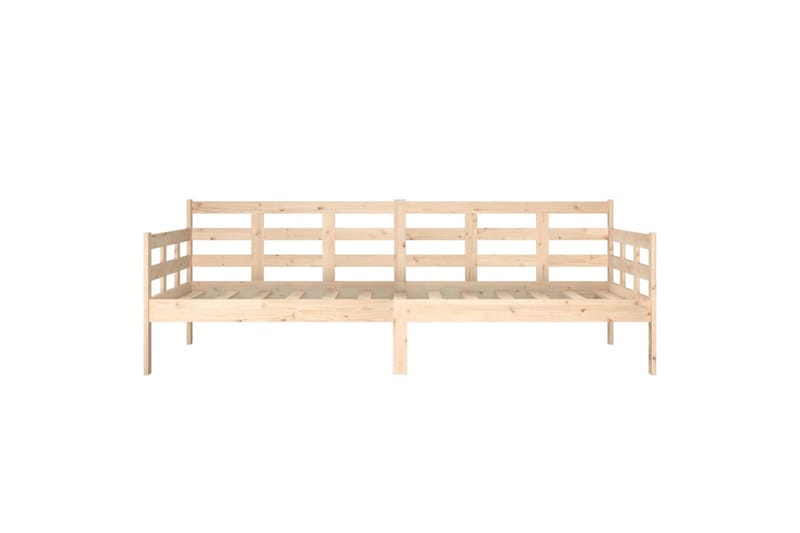 Sohvasänky täysi mänty 90x200 cm - Ruskea - Huonekalut - Sohva - Sohvasängyt