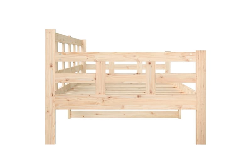 Sohvasänky täysi mänty 90x200 cm - Ruskea - Huonekalut - Sohva - Sohvasängyt
