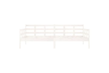 Sohvasänky valkoinen täysi mänty 90x200 cm - Valkoinen - Huonekalut - Sohva - Sohvasängyt