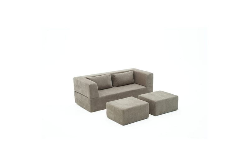 Solin Vuodesohva 2-sits, Harmaa