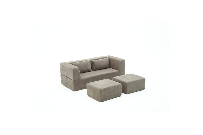 Solin Vuodesohva 2-sits - Harmaa - Huonekalut - Sohva - Vuodesohva