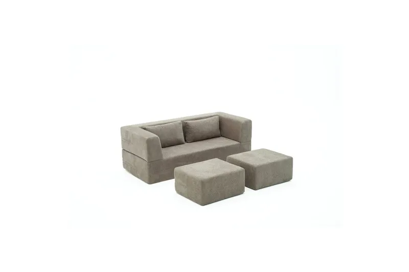 Solin Vuodesohva 2-sits - Harmaa - Huonekalut - Sohva - Vuodesohva