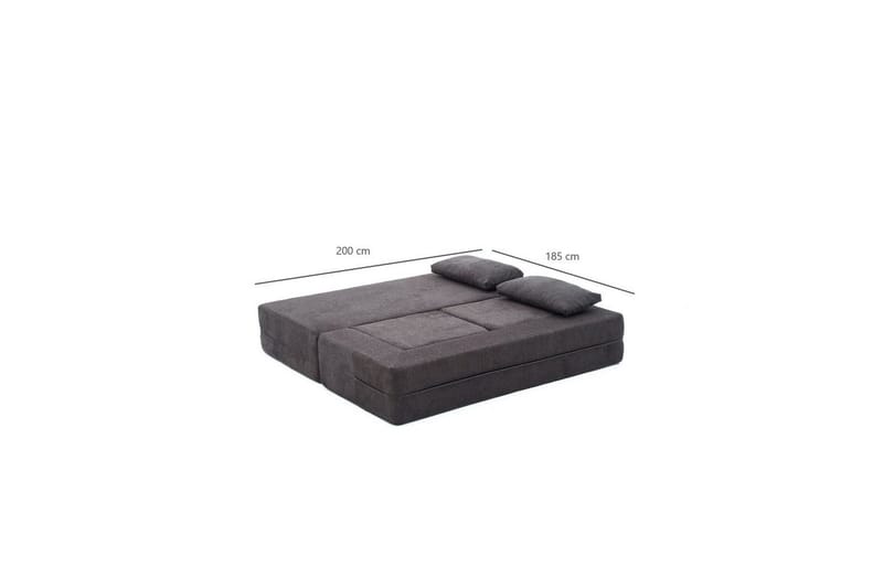Solin Vuodesohva 2-sits - Tummanharmaa - Huonekalut - Sohva - Vuodesohva