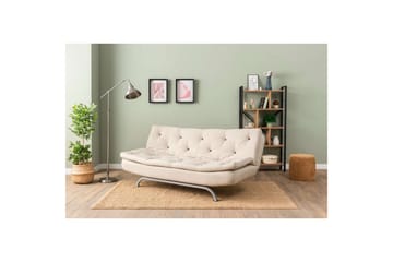 Soren Vuodesohva 3-sits - Beige - Huonekalut - Sohva - Vuodesohva - 3 istuttava vuodesohva