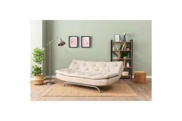 Soren Vuodesohva 3-sits - Beige - Huonekalut - Sohva - Vuodesohva - 3 istuttava vuodesohva