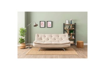 Soren Vuodesohva 3-sits - Beige - Huonekalut - Sohva - Vuodesohva - 3 istuttava vuodesohva