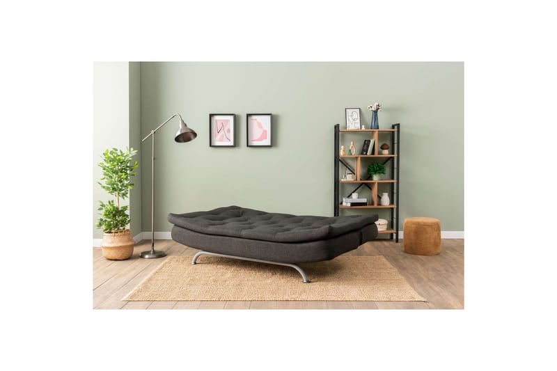 Soren Vuodesohva 3-sits - Tummanharmaa - Huonekalut - Sohva - Vuodesohva - 3 istuttava vuodesohva