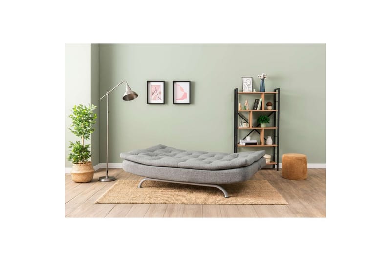 Soren Vuodesohva 3-sits - Vaaleanharmaa - Huonekalut - Sohva - Vuodesohva - 3 istuttava vuodesohva