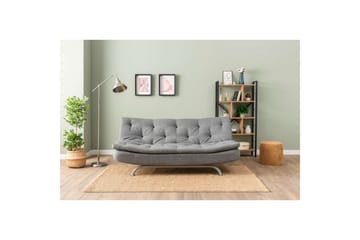 Soren Vuodesohva 3-sits - Vaaleanharmaa - Huonekalut - Sohva - Vuodesohva - 3 istuttava vuodesohva
