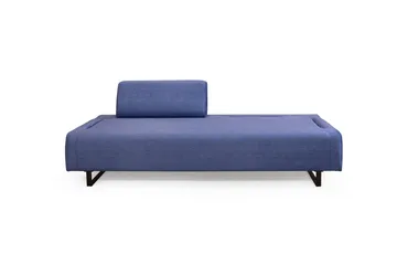 Southburn 3-istuttava vuodesohva 90x220 cm kangasta, irtonaiset selkätyynyt - Sininen - Huonekalut - Sohva - Vuodesohva - 3 istuttava vuodesohva
