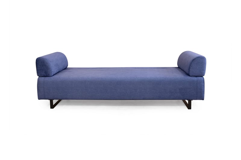 Southburn 3-istuttava vuodesohva 90x220 cm kangasta, irtonaiset selkätyynyt - Sininen - Huonekalut - Sohva - Vuodesohva - 3 istuttava vuodesohva