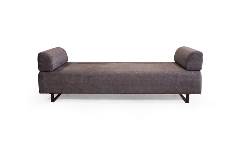 Southburn 3-istuttava vuodesohva 90x220 cm kangasta, yksipuolinen käsinoja - Musta - Huonekalut - Sohva - Vuodesohva - 3 istuttava vuodesohva