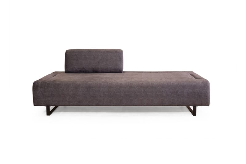 Southburn 3-istuttava vuodesohva 90x220 cm kangasta, yksipuolinen käsinoja - Musta - Huonekalut - Sohva - Vuodesohva - 3 istuttava vuodesohva