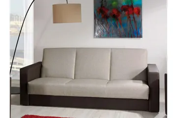 Square Vuodesohva 222x97x88 cm - Huonekalut - Sohva - Vuodesohva - 3 istuttava vuodesohva