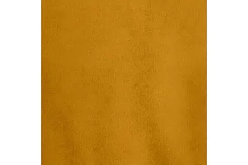 Staffin 3-istuttava suorakaiteen muotoinen vuodesohva 138x192 cm säilytystilalla samettia - Keltainen - Huonekalut - Sohva - Vuodesohva - 3 istuttava vuodesohva