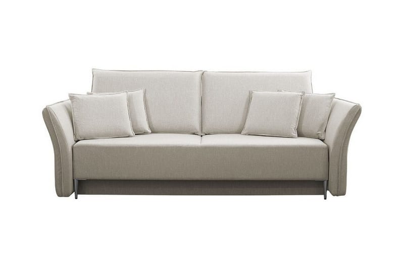 Staffin 3-sits Bäddsoffa Beige/Light beige - Huonekalut - Sohva - Vuodesohva - 3 istuttava vuodesohva