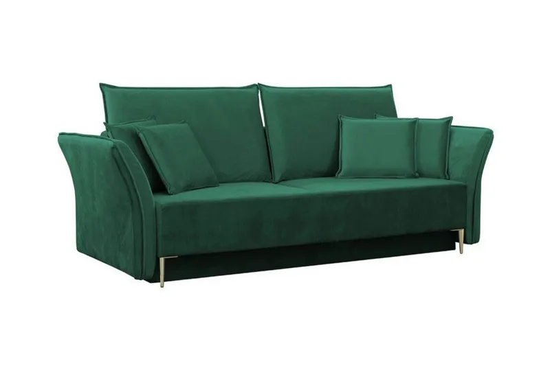 Staffin 3-sits Bäddsoffa Dark green, undefined