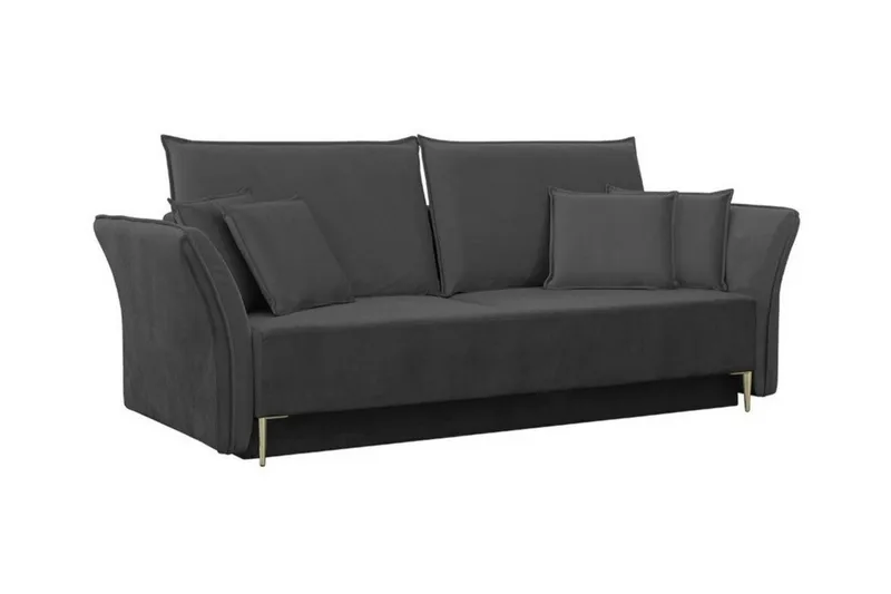 Staffin 3-sits Bäddsoffa Dark grey, undefined
