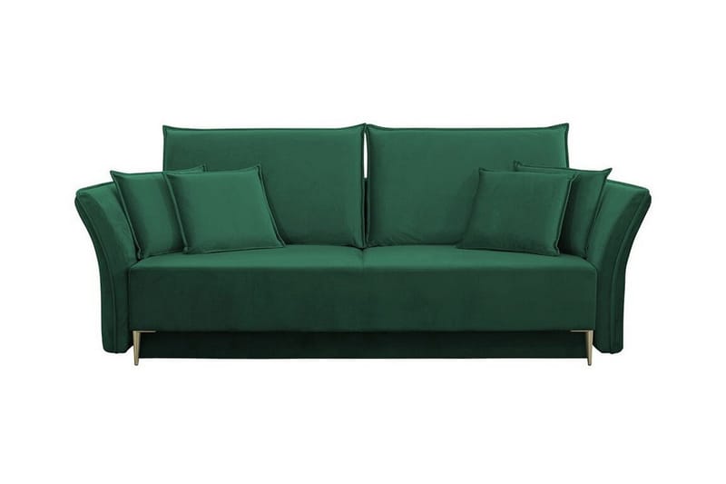 Staffin 3-sits Bäddsoffa NO_BRAND Dark green - Huonekalut - Sohva - Vuodesohva - 3 istuttava vuodesohva