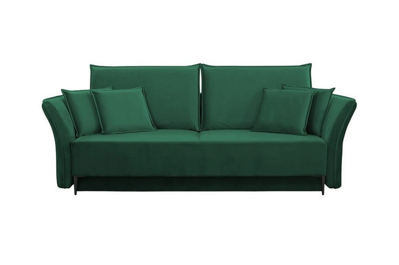 Staffin 3-sits Bäddsoffa NO_BRAND Dark green - Huonekalut - Sohva - Vuodesohva - 3 istuttava vuodesohva