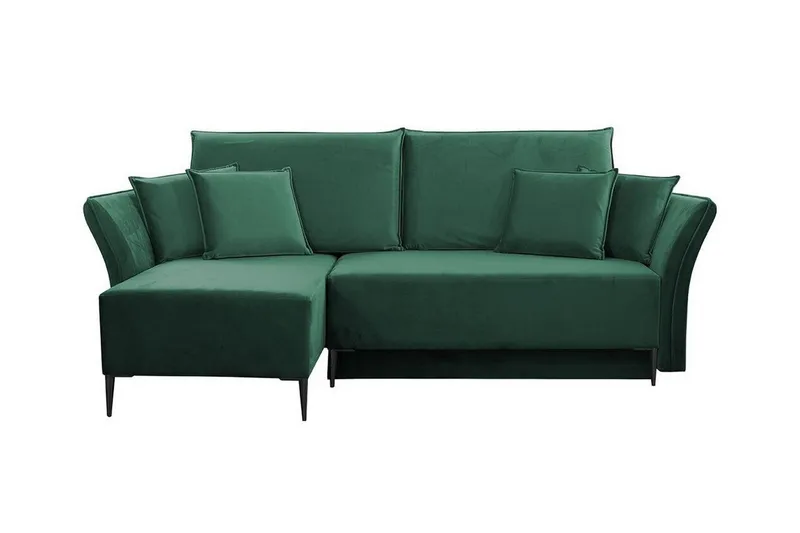 Staffin 3-sits Hörnbäddsoffa Dark green - Huonekalut - Sohva - Vuodesohva
