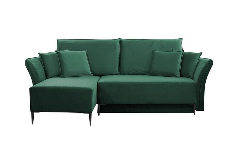 Staffin 3-sits Hörnbäddsoffa Dark green - Huonekalut - Sohva - Vuodesohva