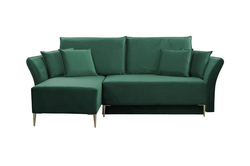 Staffin 3-sits Hörnbäddsoffa Dark green - Huonekalut - Sohva - Vuodesohva
