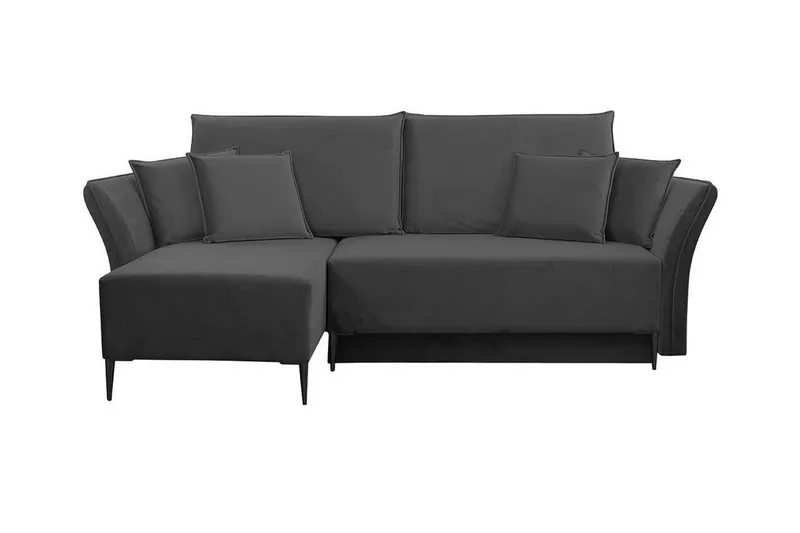 Staffin 3-sits Hörnbäddsoffa Dark grey - Huonekalut - Sohva - Vuodesohva