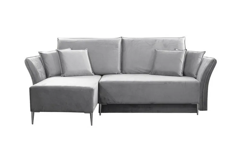 Staffin 3-sits Hörnbäddsoffa Ljusgrå - Huonekalut - Sohva - Vuodesohva