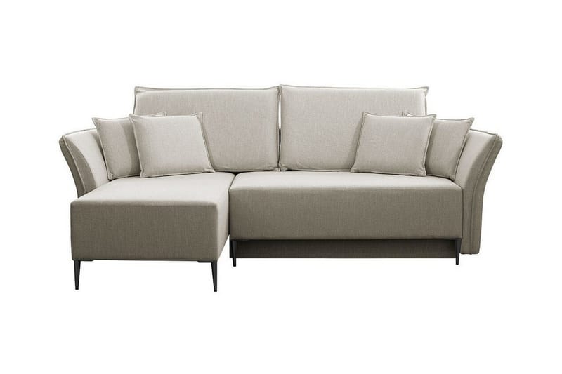 Staffin 3-sits Hörnbäddsoffa NO_BRAND beige - Huonekalut - Sohva - Vuodesohva