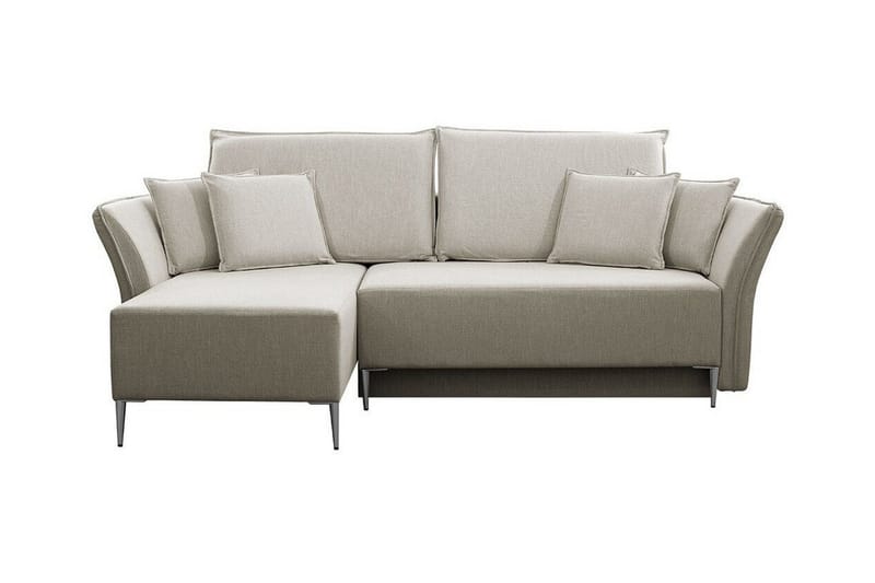 Staffin 3-sits Hörnbäddsoffa NO_BRAND beige - Huonekalut - Sohva - Vuodesohva