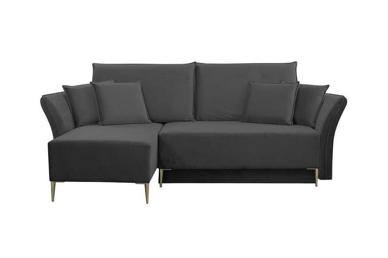 Staffin 3-sits Hörnbäddsoffa NO_BRAND Dark grey - Huonekalut - Sohva - Vuodesohva
