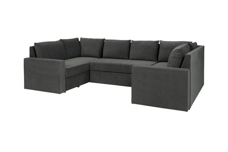 Staffin 4-sits Hörnbäddsoffa Dark grey, undefined