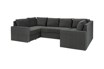 Staffin 4-sits Hörnbäddsoffa Dark grey - Huonekalut - Sohva - Vuodesohva