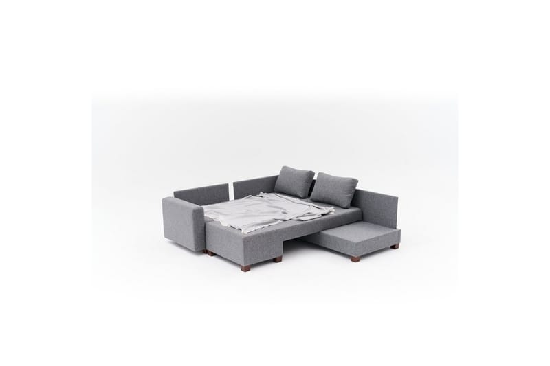 Sufian Corner vuodesohva 4 istuttava - Tummanharmaa - Huonekalut - Sohva - Vuodesohva