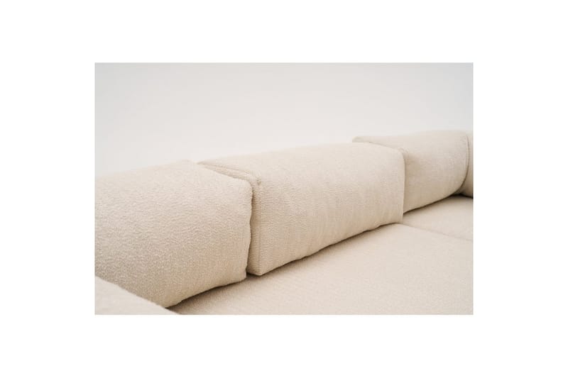 Sufian kulmavuodesohva kaksi kulmaa 3-paikkainen - Beige - Huonekalut - Sohva - Vuodesohva