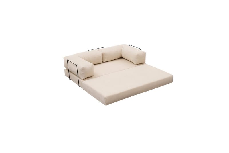 Sufian kulmavuodesohva kaksi kulmaa 3-paikkainen - Beige - Huonekalut - Sohva - Vuodesohva