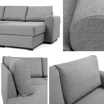 Taberk Large 6-istuttava U-sohva Divaanilla Vasen - Huonekalut - Sohva - Vuodesohva